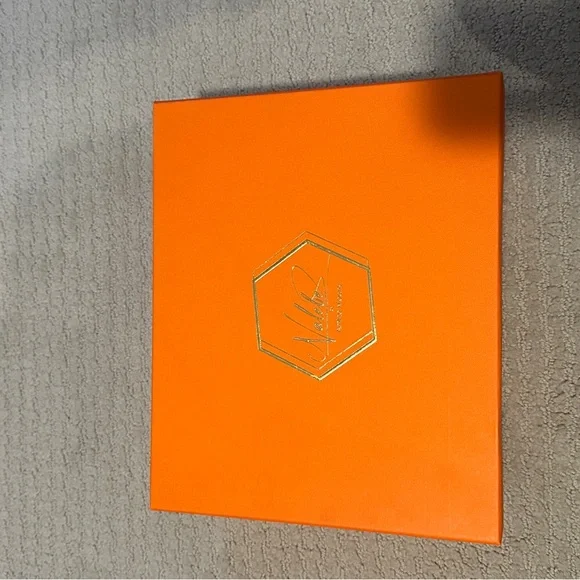 NWT Nalebe Dimante Satin Mule Heels - Picture 5 of 8